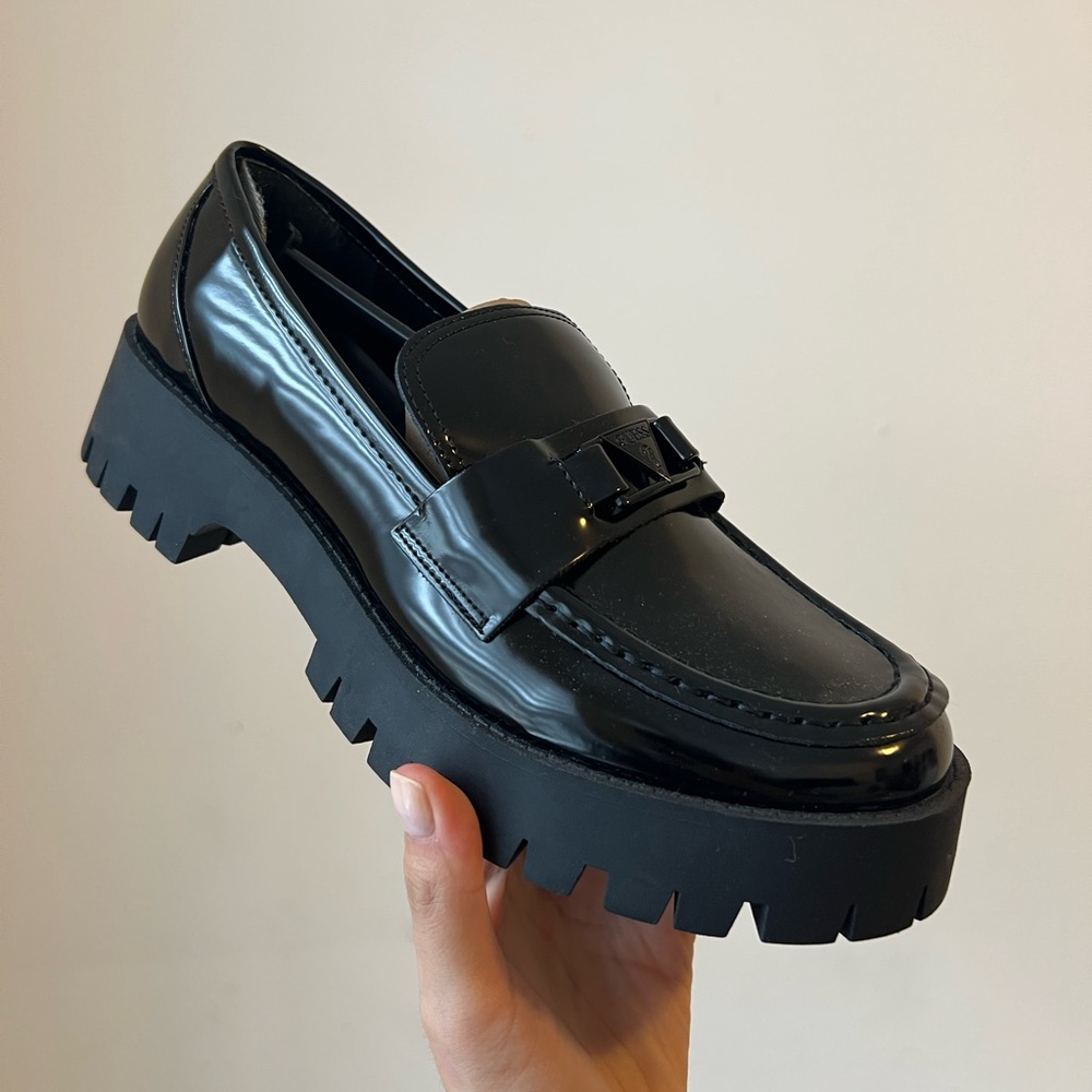 Guess Black Loafers